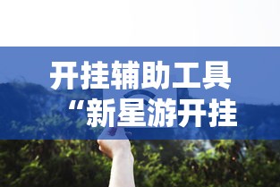 开挂辅助工具“新星游开挂透视软件下载”附透视挂详细教程
